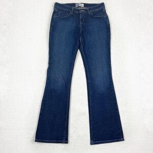 Women's Levi Signature Strauss Bootcut Jeans Mid Rise Stretch Denim Size 4M